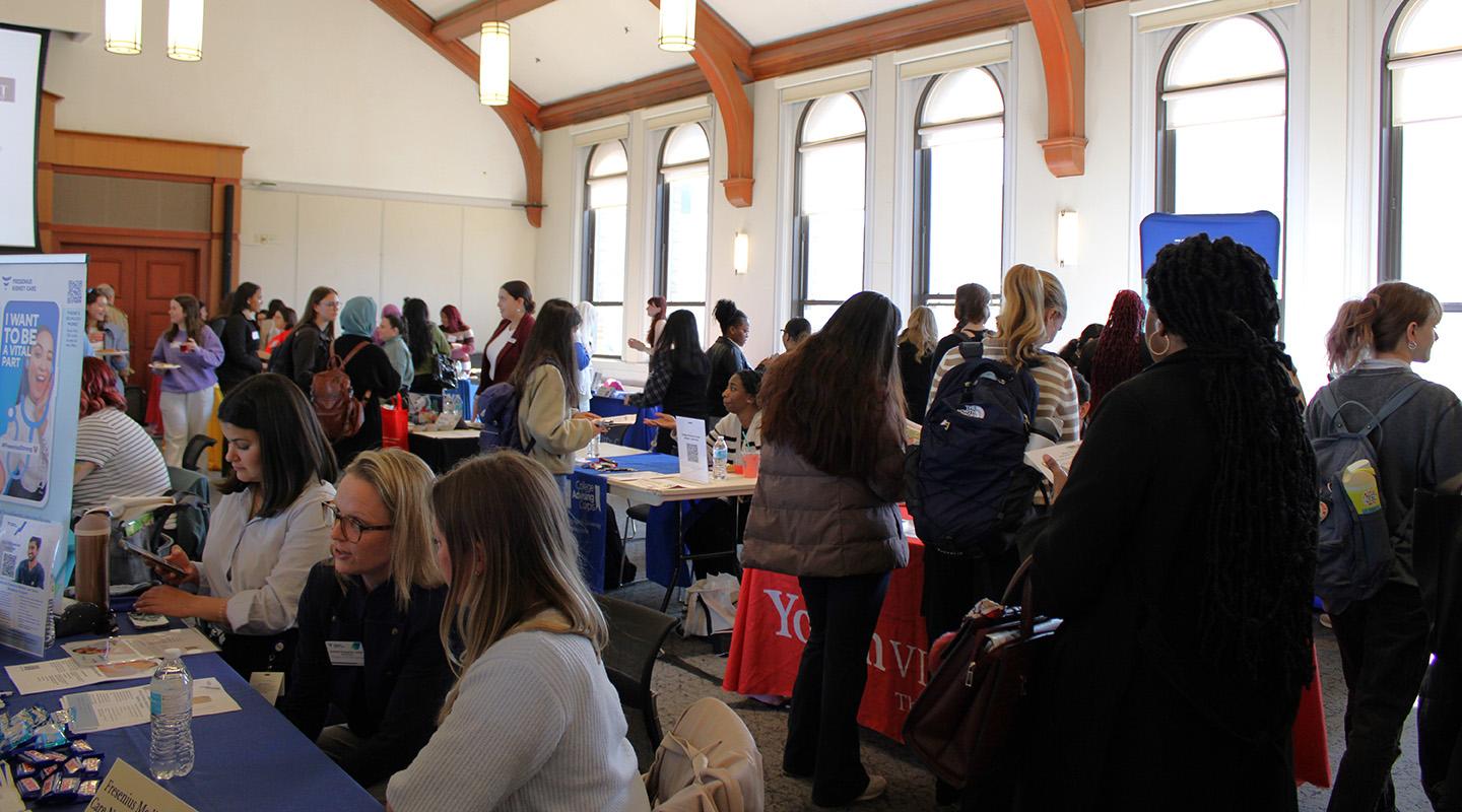 Career Development and Employer Relations at Simmons Student Event