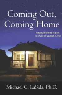 The cover of Michael LaSalas book, "Coming Out, Coming Home"