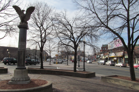 Union Square in Allston