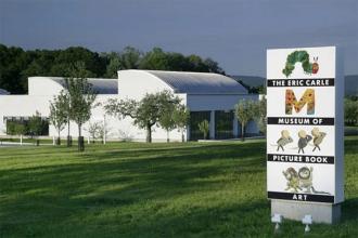 Exterior of the Eric Carle Museum of Picture Book Art