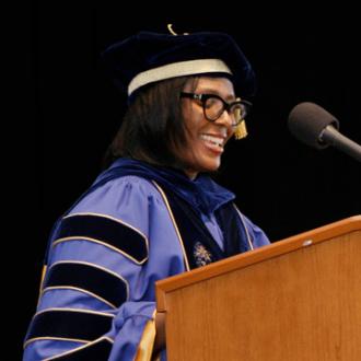 President Wooten at 2022 Undergraduate Commencement