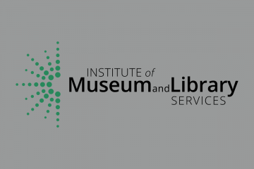 The logo for the Institute of Museum and Library Services