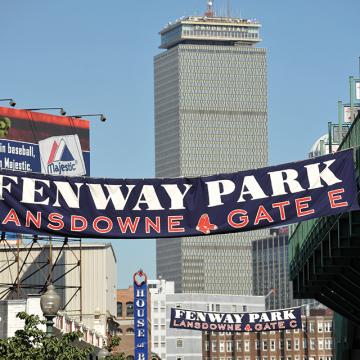 Gate B Fenway Park by Mike Martin