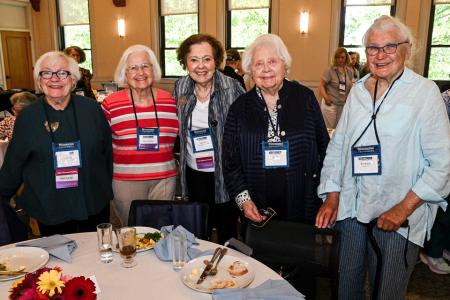 Members of the 2024 Jubilee Class enjoying their reunion. Photo by Steven Lipofsky Photography.