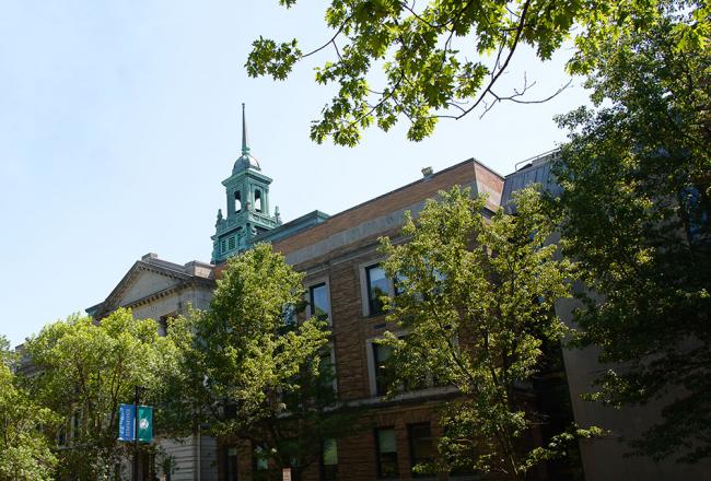 Front of the Main College Building