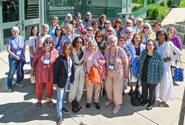 A group photo of many of the alumni who atteneded the 2024 Jubilee Reunion