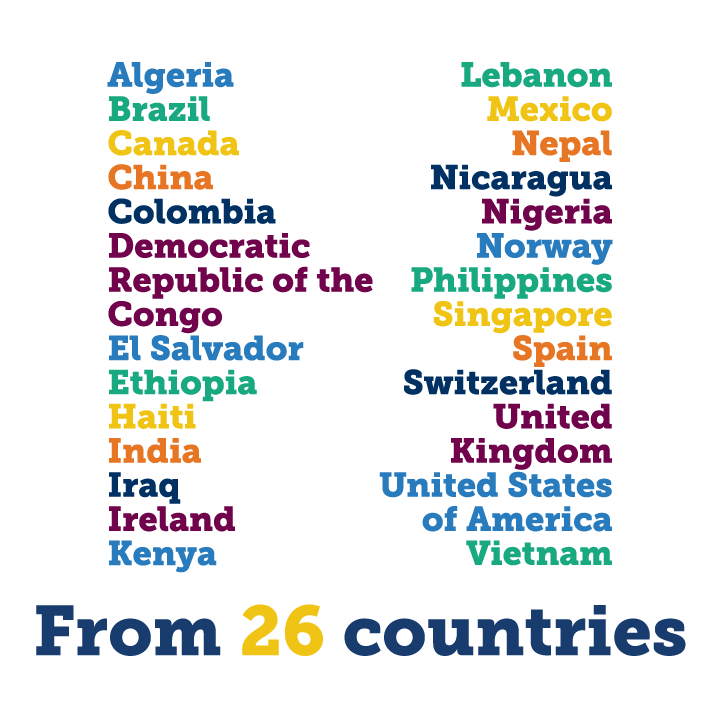 By The Numbers Meet The Class Of 2024 Simmons University   Countries3 