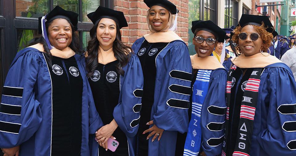 Group of Graduate Students - Commencement 2023