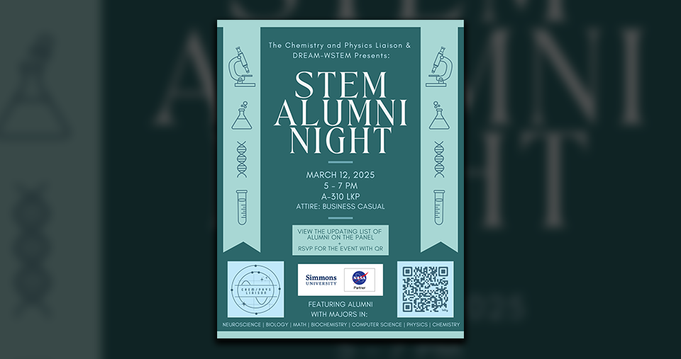 STEM Alumni Night Flyer