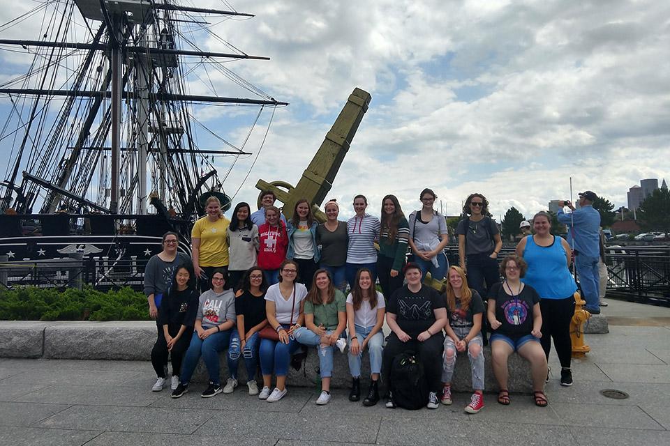 On the High Seas Simmons Course Creates Pirate Walking Trail in Boston